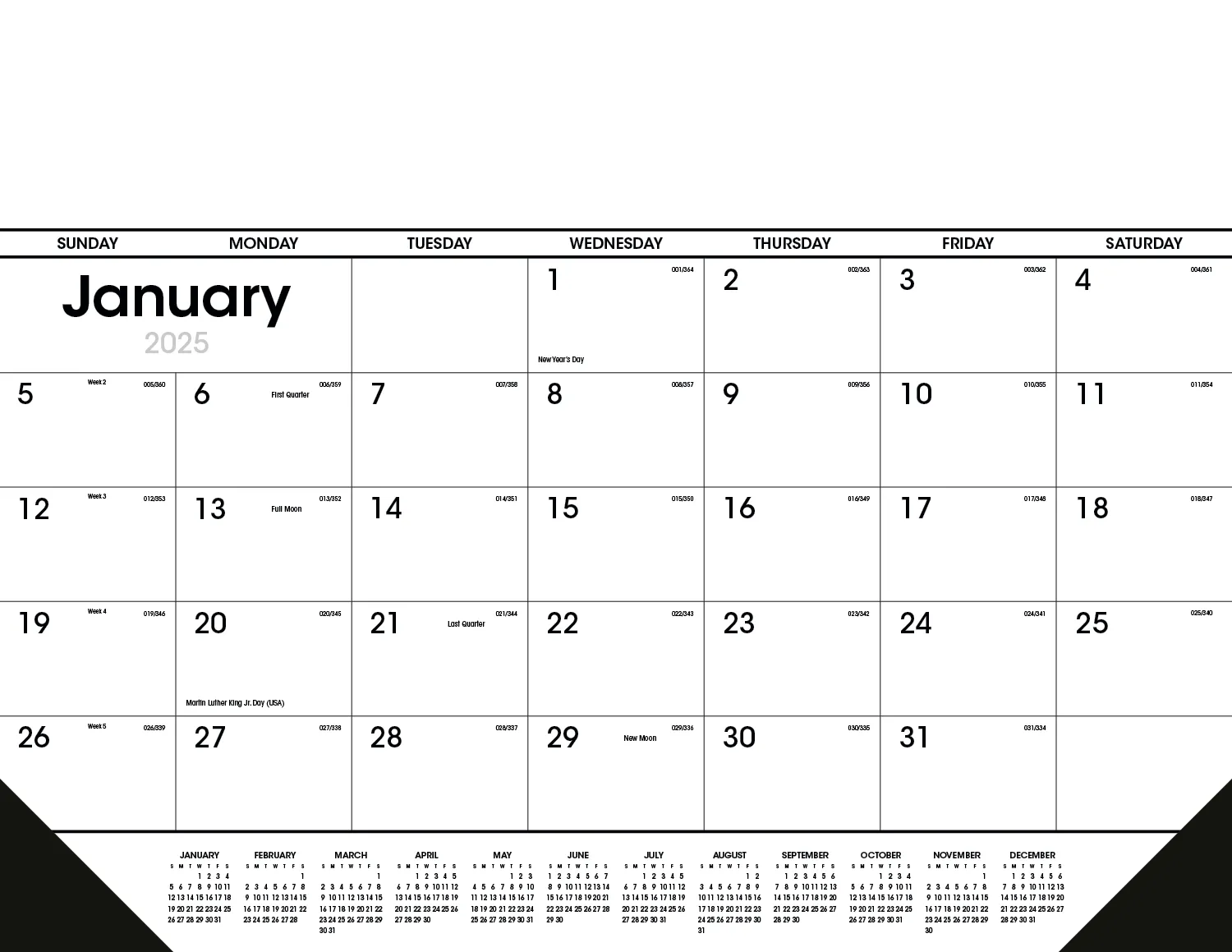 PR12393-Black-White-Desk-Pad-with-Vinyl-Corners.webp PR12393 Black White Desk Pad with Vinyl Corners