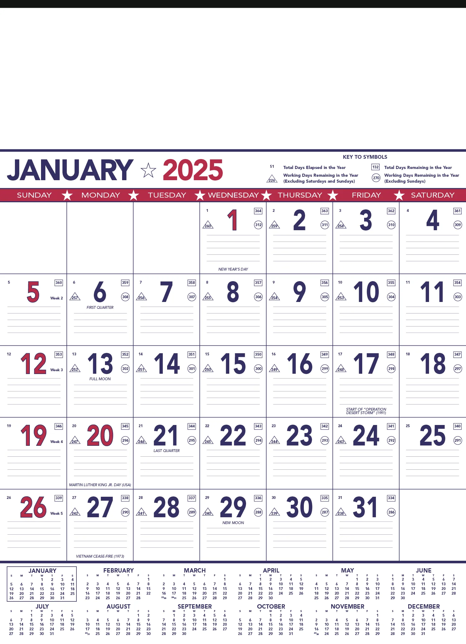 PR13483-Triumph-Calendars-Patriotic-Contractor-Memo.webp PR13483 Triumph Calendars Patriotic Contractor Memo