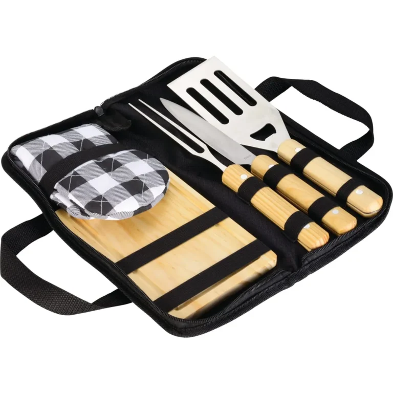 Custom Promotional Products 23 PR13879 5pc BBQ Set