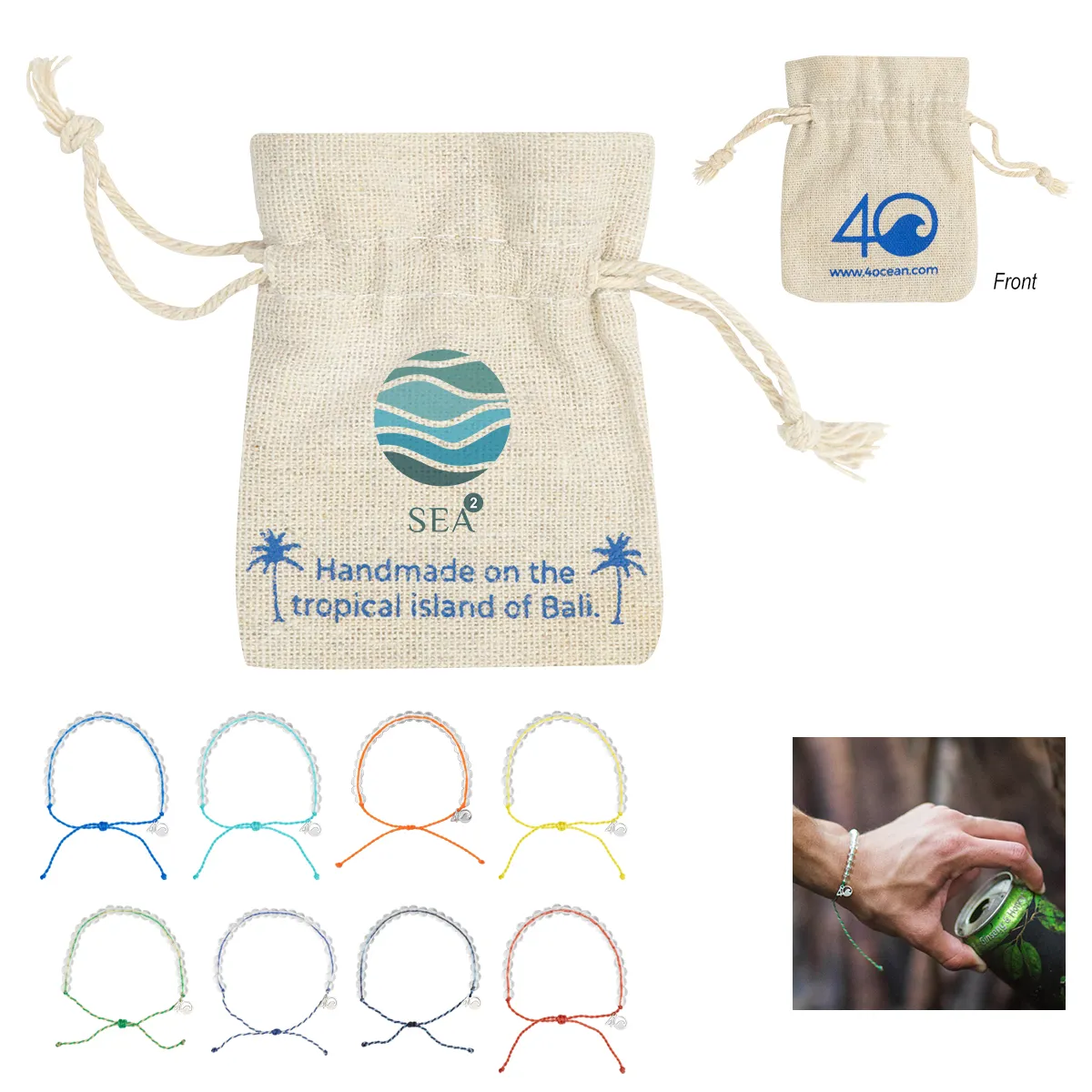 PR23651-4ocean-Bracelet-with-Hemp-Bag.webp PR23651 4ocean Bracelet with Hemp Bag