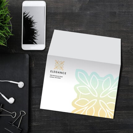 A6 Envelopes Outside Full Color Front Only 6.5x4.75 Blank Stationery Greeting Card Invitation Envelopes