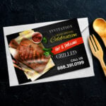 akuafoil invitation cards, aquafoil invitation cards, custom foil postcard printing, akuafoil postcard printing, aquafoil postcard printing