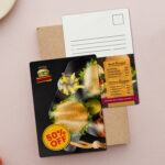 Akuafoil Postcards Vertical Rectangle All Rounded Corner Direct Mail EDDM Holiday Travel Promotion Marketing | Printmagic