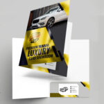 Akuafoil Presentation Folders Left Pocket Business Meeting Professionals Auto Right Pocket with BC Slit | Printmagic
