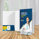 Akuafoil Presentation Folders Left Pocket Vertical BC Slit Left Pocket | Printmagic