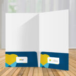 Akuafoil Presentation Folders Two Pockets BC Slit on Both Pocket Beauty Health Spa Salon | Printmagic