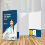 Akuafoil Presentation Folders Vertical BC Slit Right Side Pocket | Printmagic