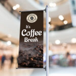 Blockout Vinyl Indoor Banner indoor outdoor conferences events sales Openings backdrops signs exhibitions branding marketing promotion Premium Quality