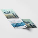 Short Run Booklets | Business Corporate Horizontal Saddle-Stitched Binding Booklets with White Premium Opaque Paper Stock and No Coating | Print Magic