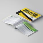 Perfect Bound Booklets Bulk Booklets | Inspiration Educational Horizontal Perfect Binding Booklets with Standard Gloss Paper Stock with short edge binding | Print Magic