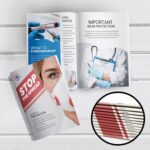 Saddle Stitched Booklets| Stop the spred Horizontal Saddle-Stitched Binding Booklets with Standard Gloss Paper Stock and No Coating | Print Magic