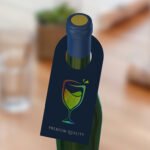 Bottle Neck AQUA-FOIL Hang Tags | AQUA-FOIL provides radiant and dazzling printing and Add an attractive metallic element to your Bottle Neckers | PrintMagic