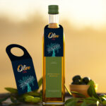 Bottle Neck Silk with Spot UV Hang Tags product branding marketing special stocks | Printmagic