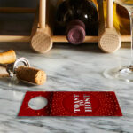 Bottleneck Hangtags metallic silverfoil premium product branding wine beer Special Occasion | Printmagic
