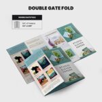 Print Products | Fold Option: Double-Gate-Fold for Brochures