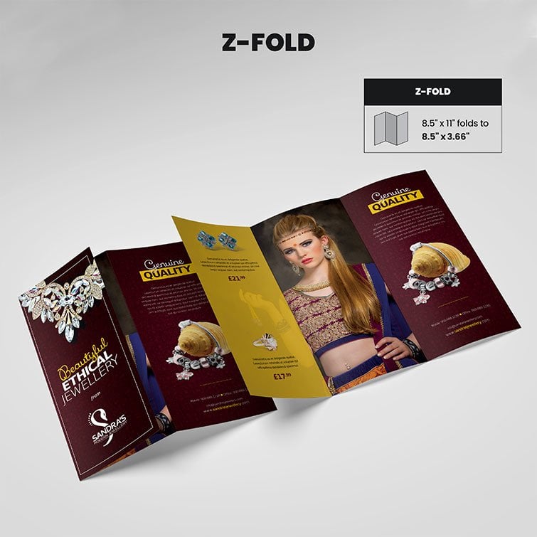Brochure_Z-Fold_01.jpg Print Products | Fold Option: Z-Fold for Brochures