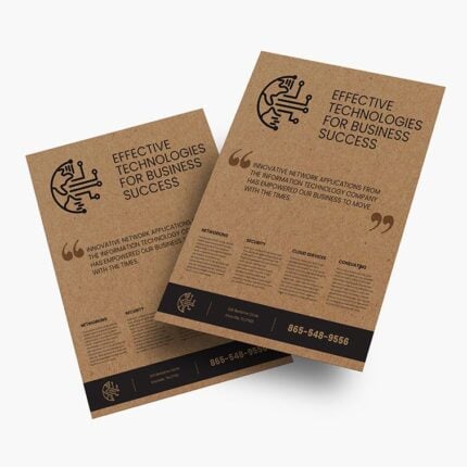Personalized Kraft Sales Sheet, Brown Kraft Sales Sheet Printing, Thick Brown Kraft Sales Sheet