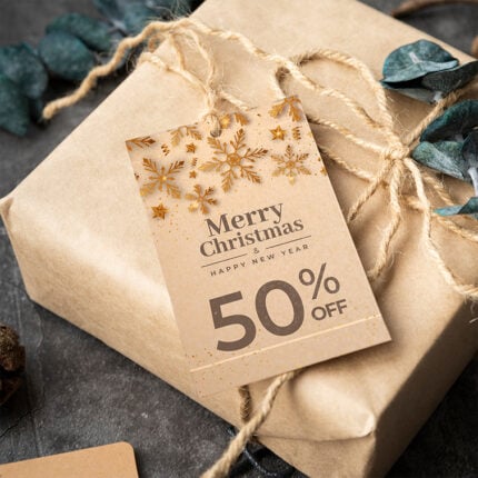 Brown kraft Hang Tags Vertical Rectangle special packaging printing promotion high quality stock eco friendly | Printmagic