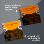 Brown Kraft Business Cards | Business Cards Brown Kraft Square Real Estate White Mask Application | PrintMagic
