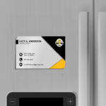 personalized refrigerator magnet, custom made fridge magnets, printed fridge magnet, Business Card Magnets