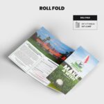Business Flyers Roll Fold Restaurant Coupon Spa Educational Events Branding Promotions Quick and Easy High Quality Premium Stock Affordable Printing | Printmagic