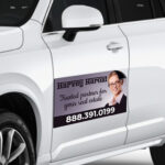 personalized car magnet, Car Magnets, custom vehicle magnets, car business magnet,
