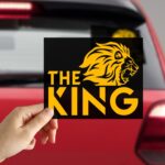 Opaque Vehicle Decals | Opaque Adhesive 8mil Material Printed Side Front Only Car Window Opaque Decal | Print Magic
