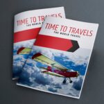 Custom Booklets | Time To Travel Horizontal Saddle-Stitched Binding Booklets with Standard Gloss Paper Stock and Aqueous Coating | PrintMagic