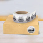 Custom Label Bright Silver Metallic Stock High Quality Printing luxurious packaging bottles | Printmagic