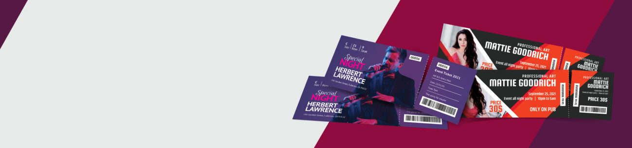Event Ticket Printing
