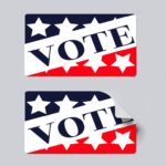 Custom republican stickers, Political Stickers, High-Quality Political Stickers