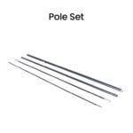 Feather Angled Flag Pole Set | Printmagic