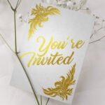 Foil Invitation card | PrintMagic