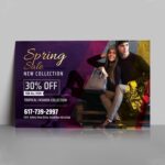 Copper Foil Flyers Printing | High-Quality Flyers With Silver Foil On Front No Coating And Standard Uncoated Paper | PrintMagic
