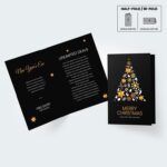 folded raised gold foil greeting cards, foil stamped christmas cards, gold christmas cards, foil photo christmas cards, foiled christmas cards
