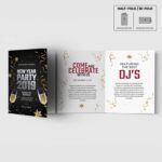 Raise foiled holiday cards, folded raised Silver foil greeting cards, foil holiday cards