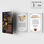 folded raised foil greeting cards, foiled holiday cards, foil stamped cards, foil cards, custom foil stamped cards