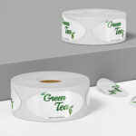 Food Labels Oval Unwind Right White BOPP Nutrition ingredients healthcare cut to size roll labels High Quality Stock various size shapes | Printmagic