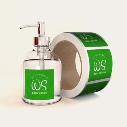 Health & Beauty Labels | Square Shaped Health & Beauty Labels With Silk or Gloss Lamination and Semi Gloss Paper Stock | Print Magic