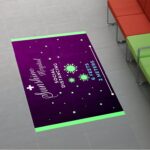 Custom Floor Graphics | Hospital Floor Graphics Designs | Printed on Color Front Only with Vinyl Floor Graphic - 4 mil. | Print Magic