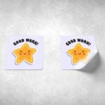 custom stickers for kids, High-Quality Education Kids Stickers, UV Coating Strickers