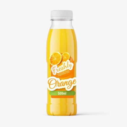 Beverage labels | Beverage Labels Printing | Premium Beverage Labels With Clear BOPP Paper And Unwind Direction Right Of Copy | Print Magic