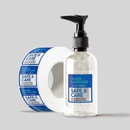 Wellness and Safety - Waterproof Labels for Covid-19