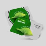 Leaf Shaped Business Cards, Leaf Business Cards printing, Custom Leaf Business Cards, Print Leaf Business Cards