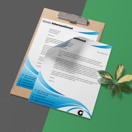 Letterhead printing