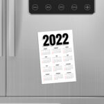 Magnetic Calendars Vertical Rectangle Refrigerator Calendar-12-months Real Estate promotion marketing branding | PrintMagic