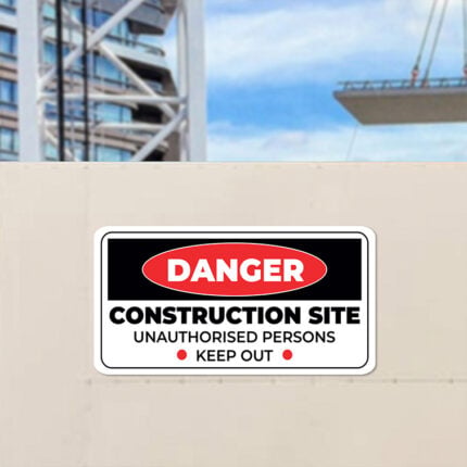 Construction Magnetic Sign Printing at PrintMagic