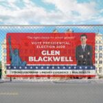 Mesh Banners | Mesh Banners Political Campaign 2020 |Vote Presidential election 2020 | The right choice for smart growth| Print Magic