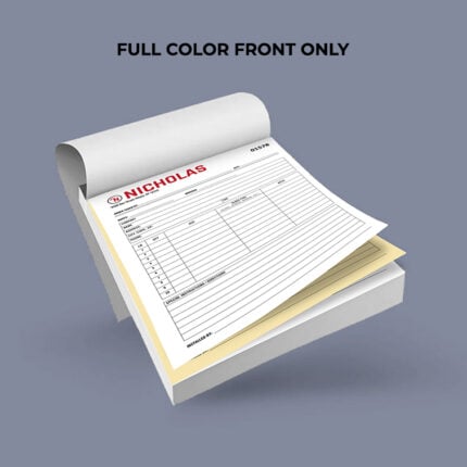 NCR Forms 2 Part Full Color Carbonless Sales Purchase Orders Sequential Numbering Duplicate Carbon Copy Writing Transfers Bills Tickets Requisitions | Printmagic