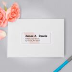personalized name labels, silver metallic labels